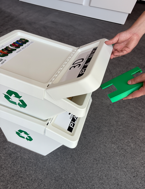 3D Filament Recycling Bin