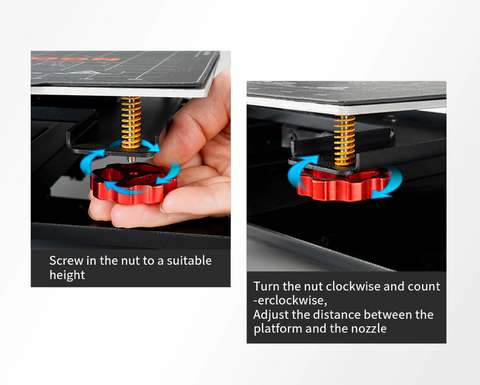 Aluminum bed leveling Kit