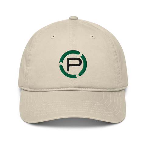 Organic box logo dad hat