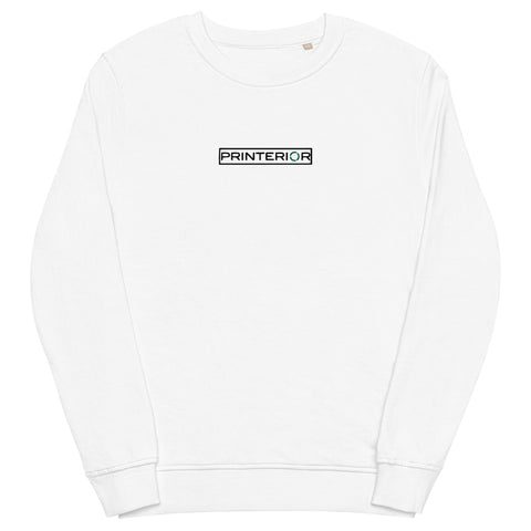 Unisex organic box logo sweatshirt