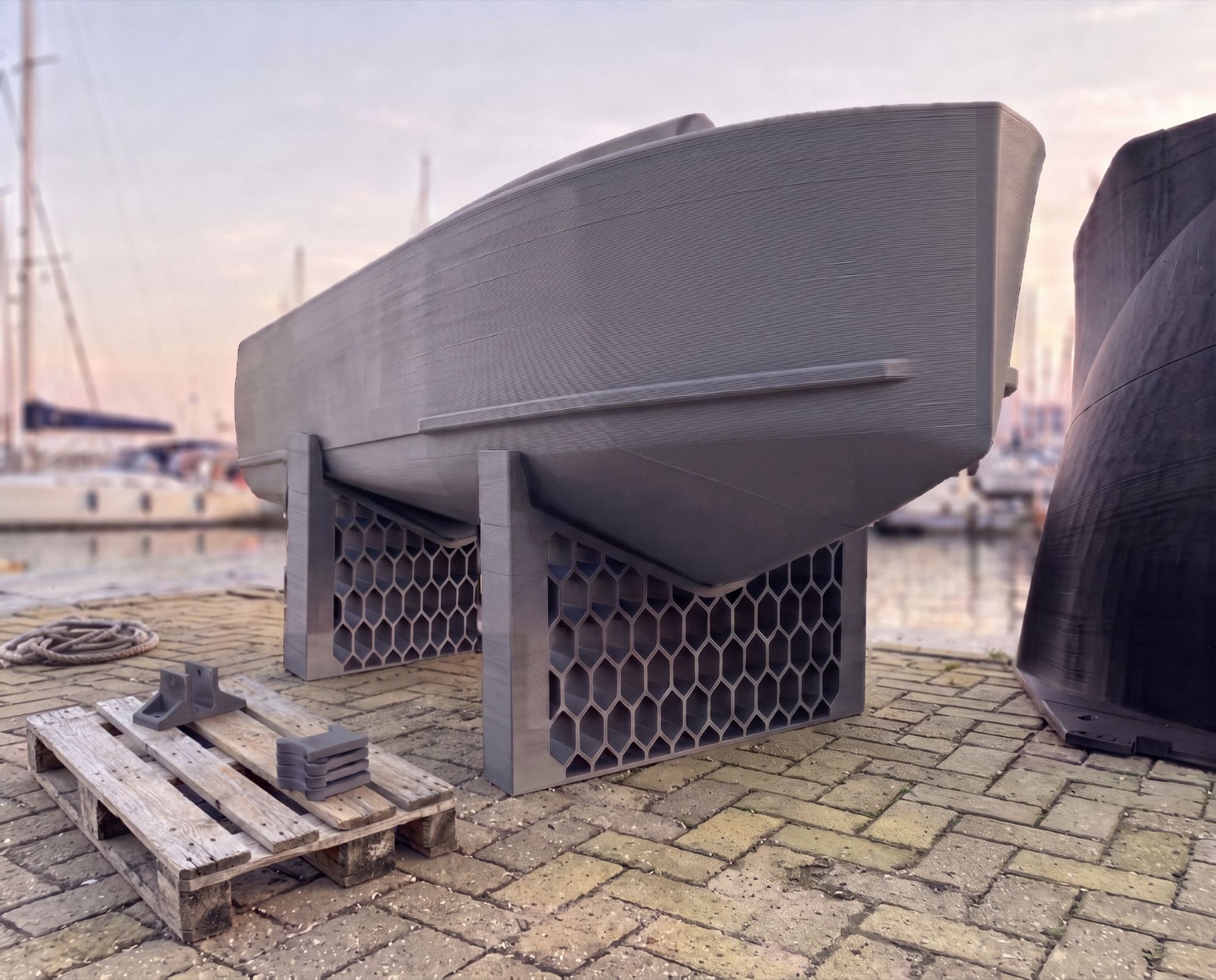 Boat and hull cradles