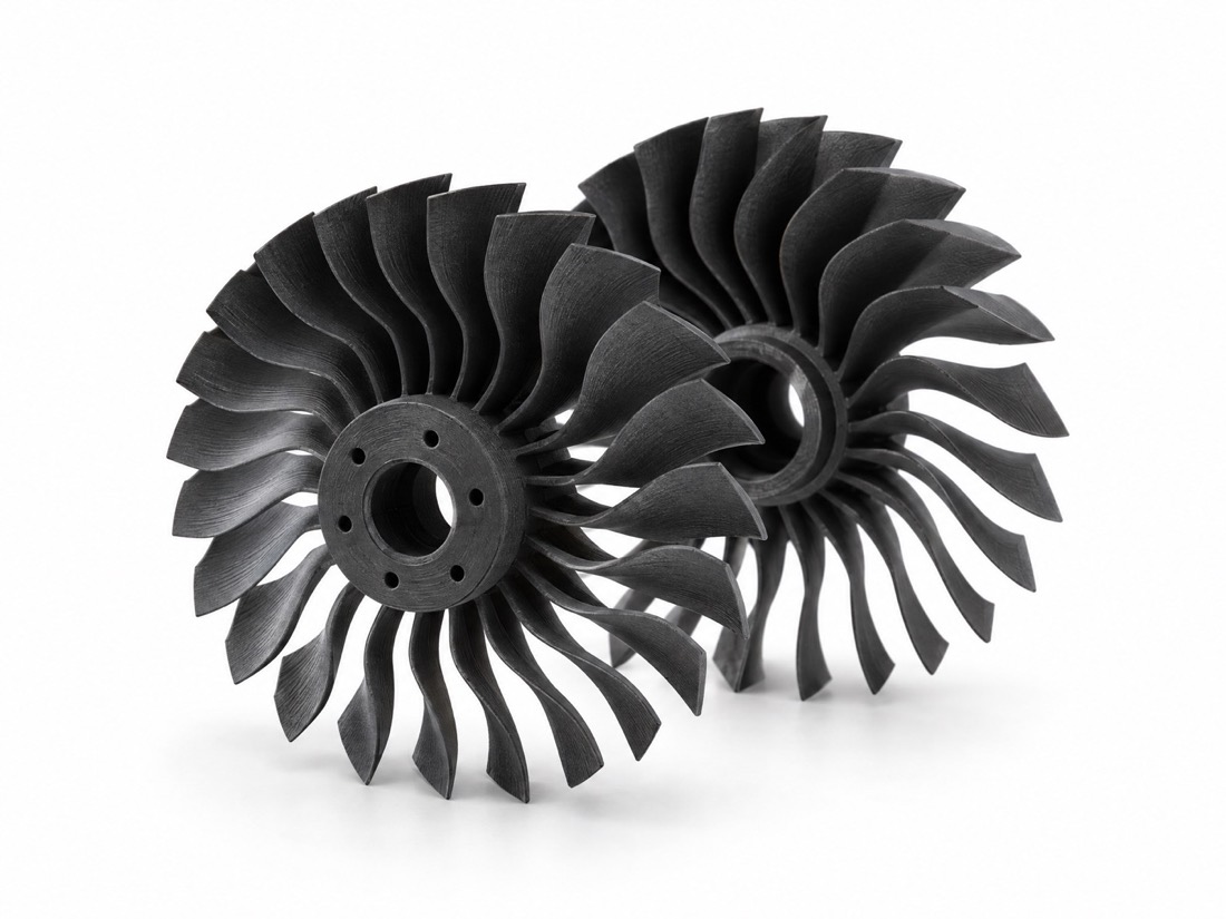 Turbine fan rotor