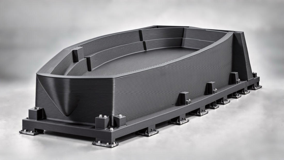 Boat hull mold