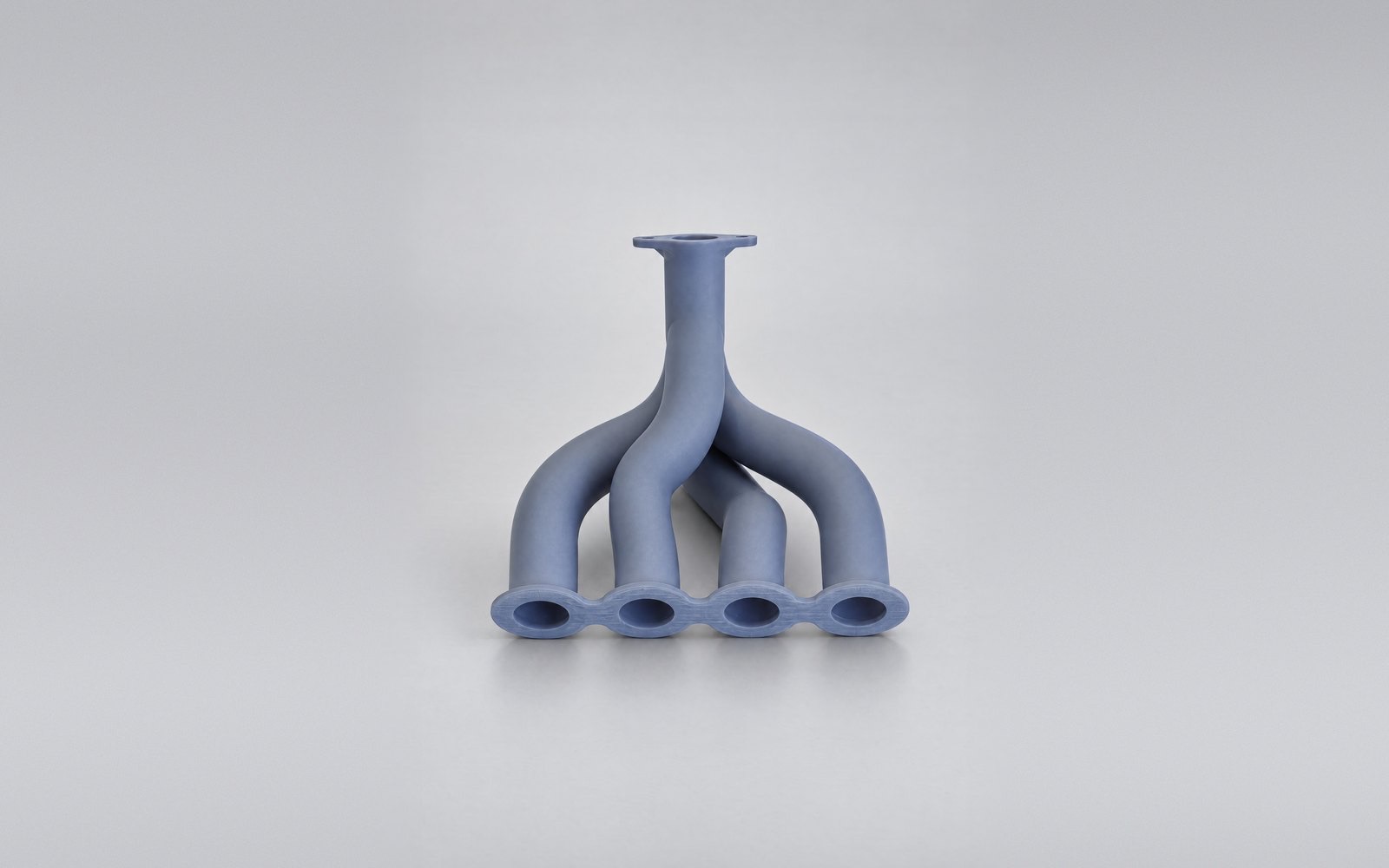 Blue color-matched manifold