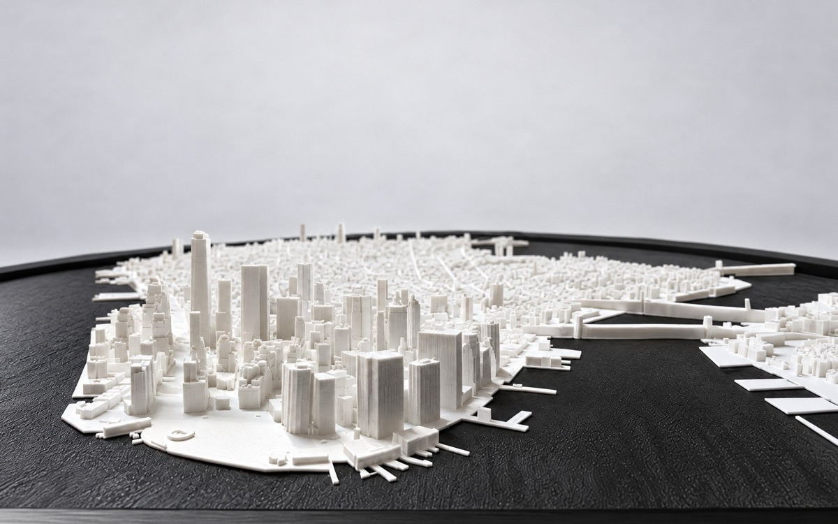City model in fine layers