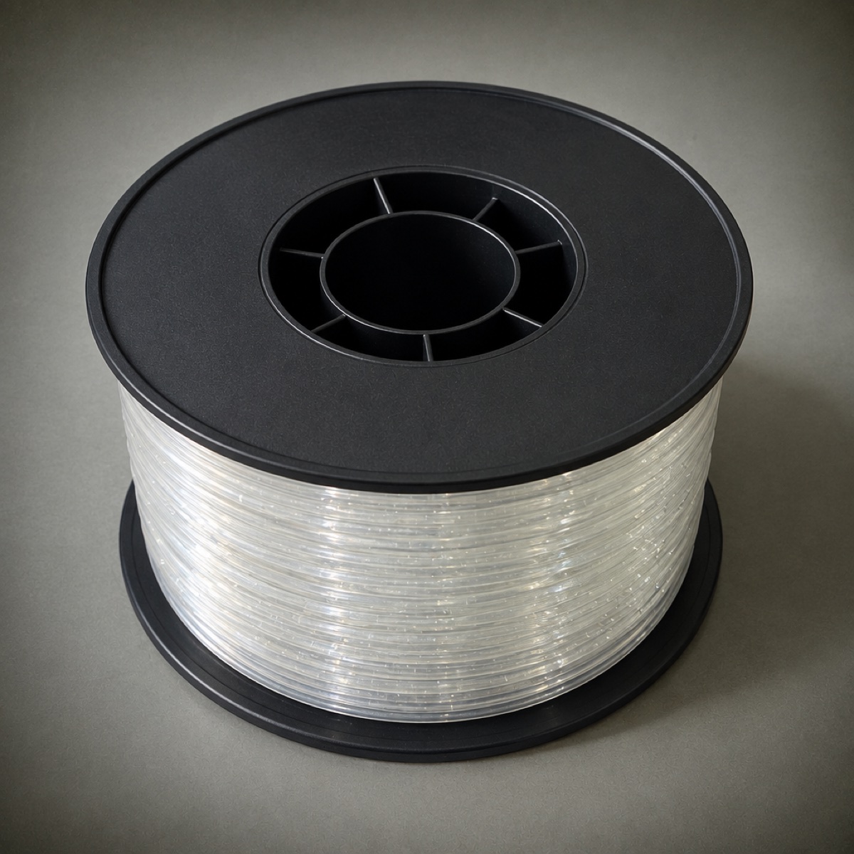 A spool of recycled PLA filament
