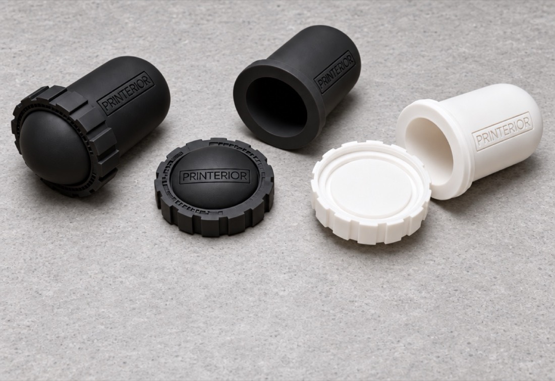 Branded screw-top containers