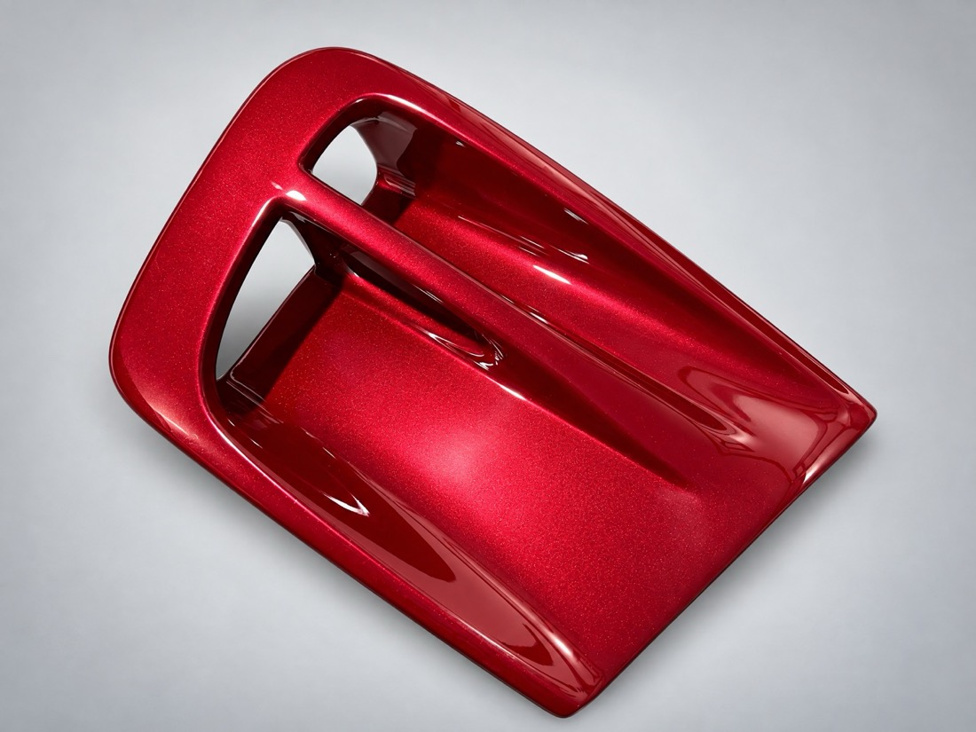 Red air scoop