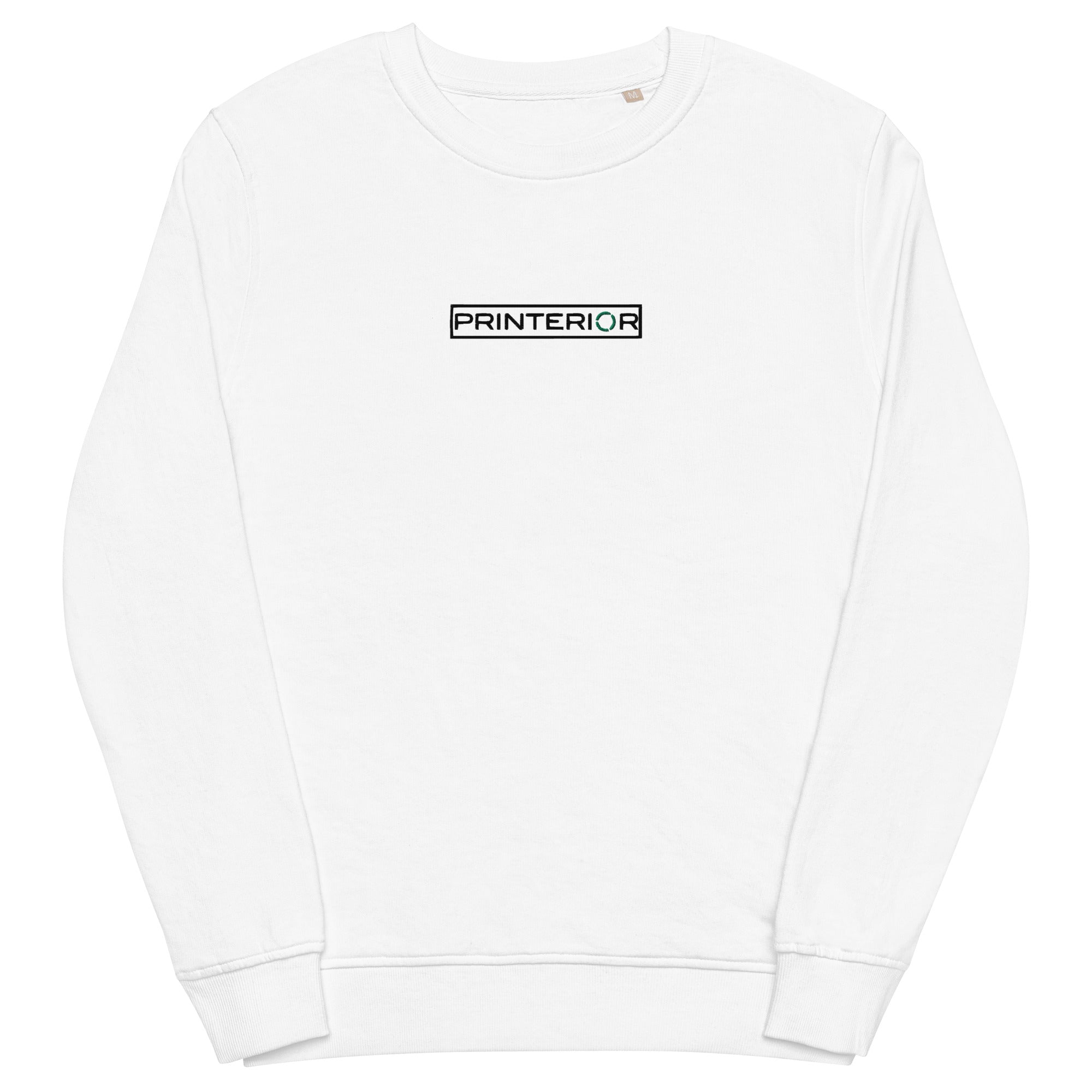 Unisex organic box logo sweatshirt – Printerior